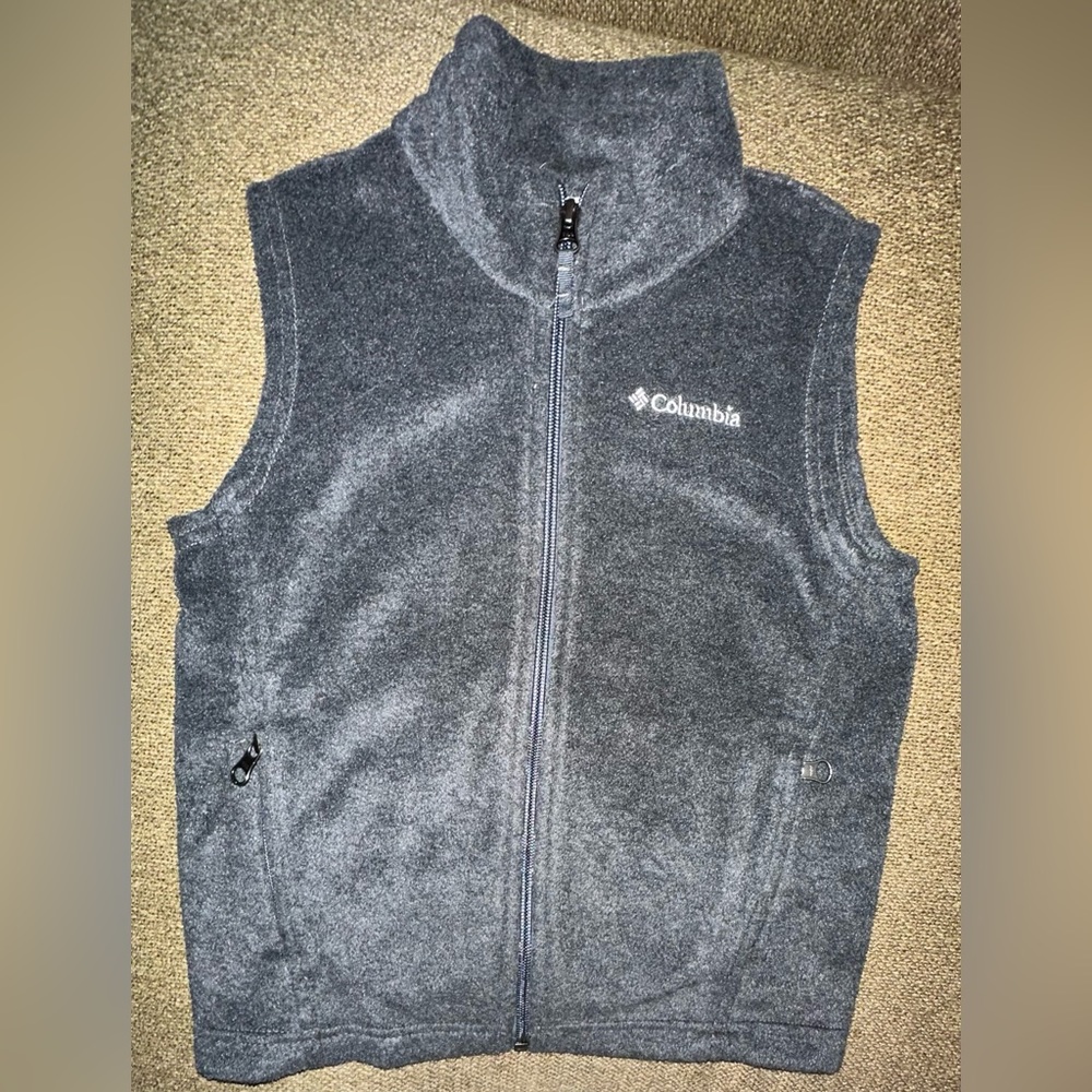 Youth Columbia Fleece Vest Size Small (6/7)